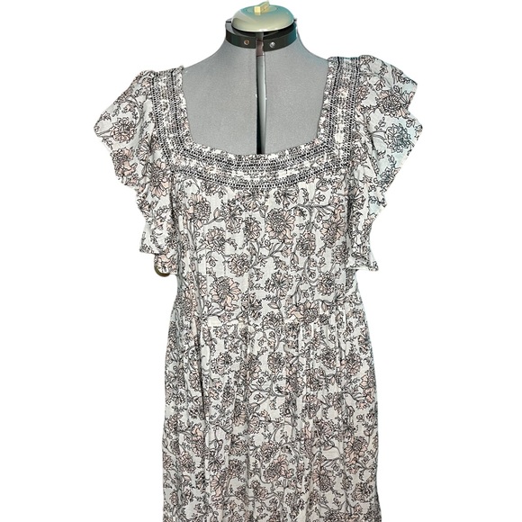 Free People Bonita Midi Dress Women’s Size Large Bohemian Boho New with Tags - Picture 7 of 9
